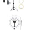 Stable & Compact,12 inch LED Ring Light
